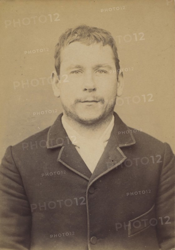 Tramcourt. Albert. 27 ans, né le 10/12/66 à Creil. Mécanicien. Anarchiste. 15/1/94. , 1894.