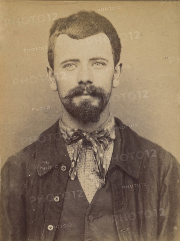 Bastard. élisée, Joseph, Michel. 22 ans, né à Birnel (Oise). Polisseur. Anarchiste. 20/8/93., 1893.
