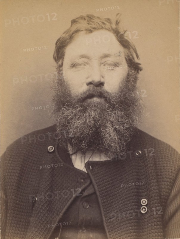 Perrare. Antoine. 53 ans, né à St Diaur (Rhône). Mécanicien. Anarchiste. 10/3/94. , 1894.
