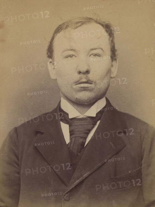 Bruchaesen. Etienne. 31 ans, né à Mag Levard (Hongrie). Tailleur d'habits. Anarchiste. 11/3/94. , 1894.