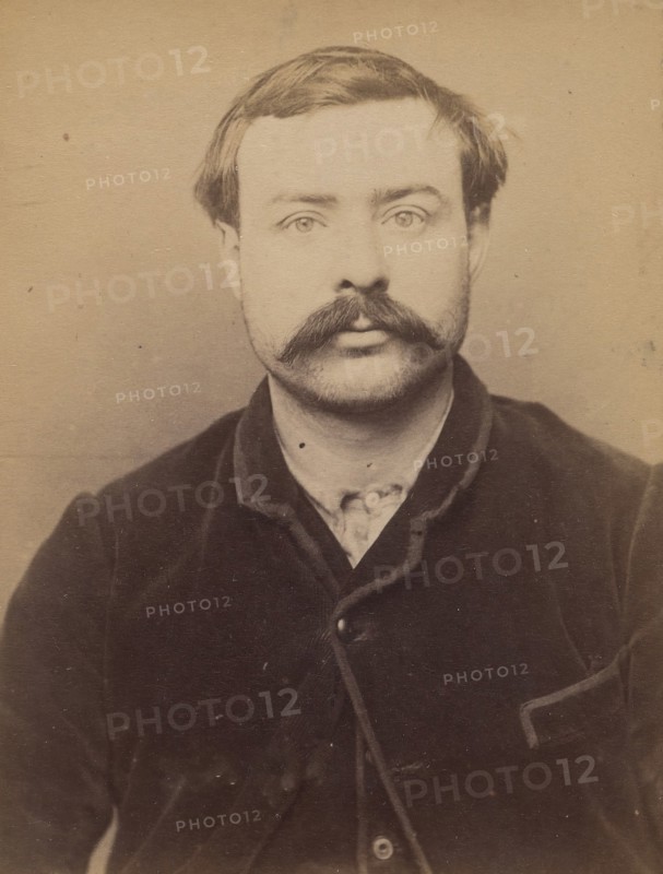Alicante. Philibert. 33 ans, né à Seire (Seine & Oise). Coupeur de talons. Anarchiste. 7/3/94., 1894.