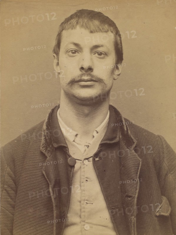 Cler. Henri. 31 ans, né à Paris XIe. ébéniste. Anarchiste. 14/3/94., 1894.