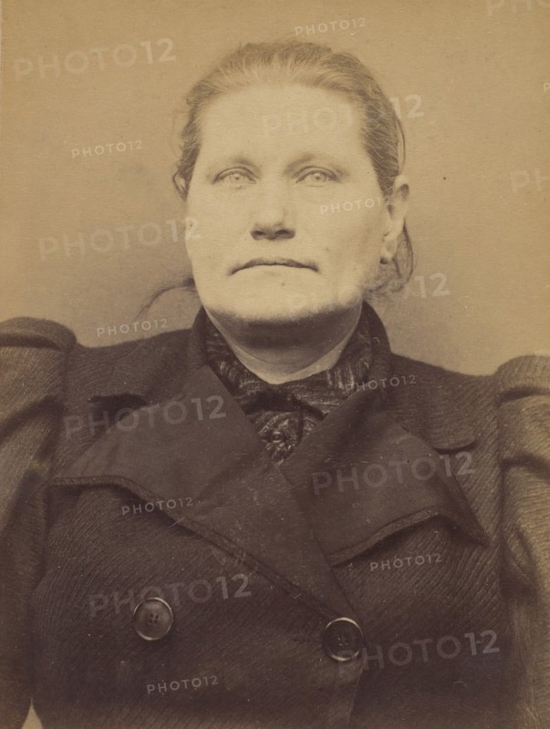Chiroki. Eva (veuve Ortiz). 53 ans, née à Grosbitlech (Autriche). Cuisinière. Anarchiste. 21/3/94. , 1894.