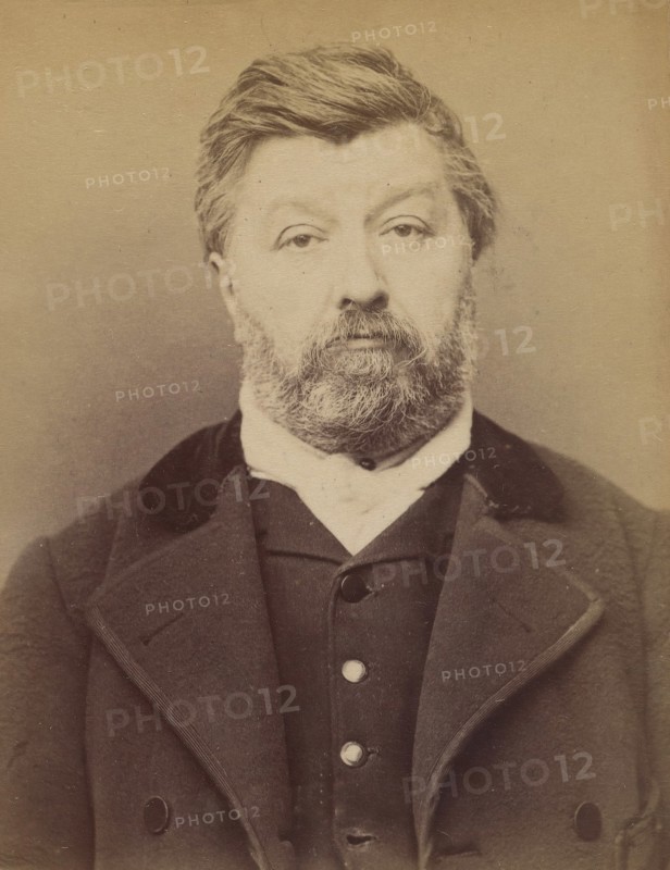 Capette. Joseph, Désiré. 56 ans, né à Paris VI. Maroquinier. Anarchiste. 7/3/94., 1894.