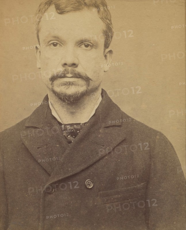 Chericotti. Paul. 35 ans, né à Milan (Italie). Marchand de volailles. Anarchiste/Assoc. de malfaiteurs. 25/3/94., 1894.