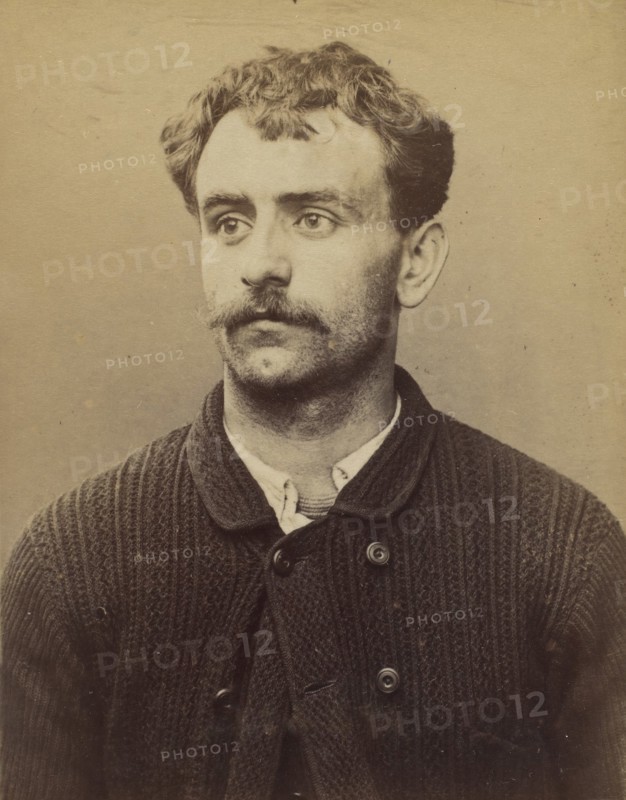 Charrié. Cyprien. 26 ans, né le 7/10/67 à Paris XVIlle. Imprimeur. Anarchiste 2/7/94. , 1894.