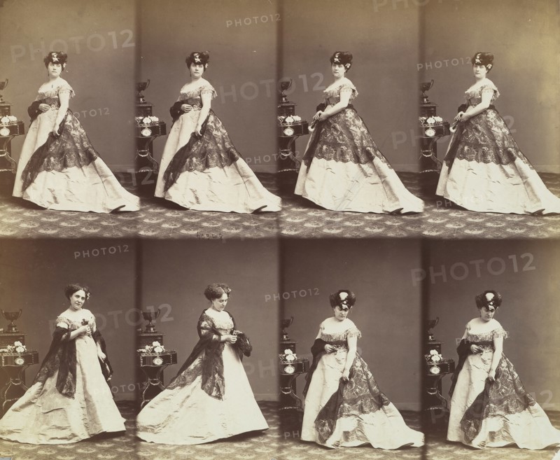 Louise Abigdon, 1866.