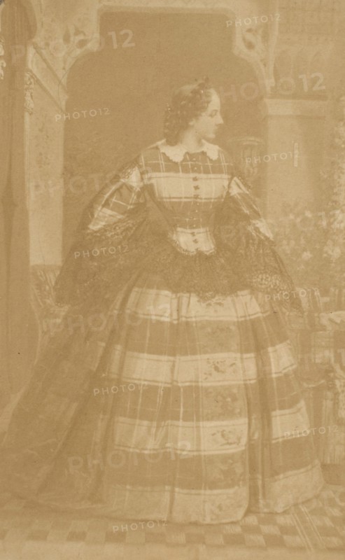 La robe écossaise, 1860s.