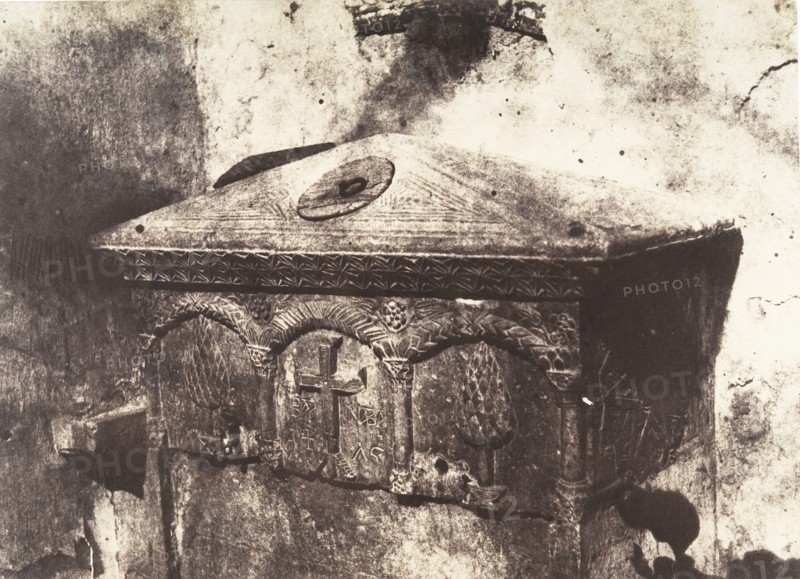 Jérusalem, Fontaine du Couvent grec, 1854.