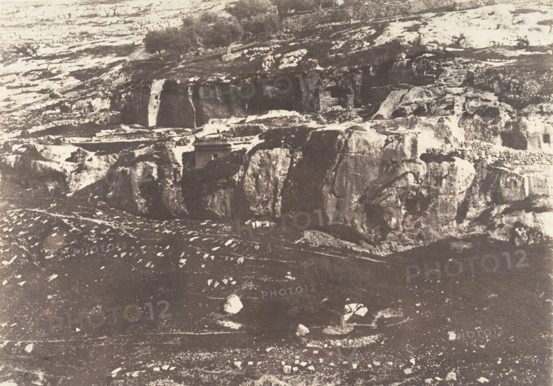 Jérusalem, Village de Siloam, Monolithe de forme égyptienne, 1, 1854.