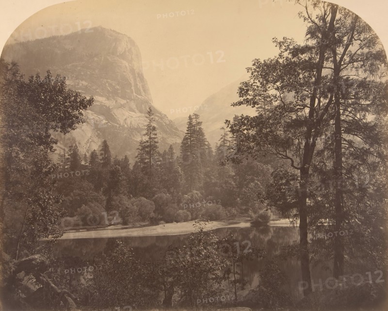 The Lake at the Foot of Half Dome, 1861.