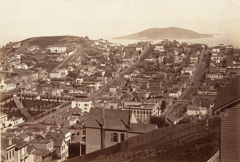 San Francisco, 1864, printed ca. 1876.