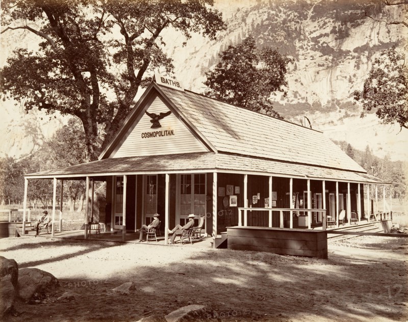 Cosmopolitan Saloon, ca. 1872, printed ca. 1876.