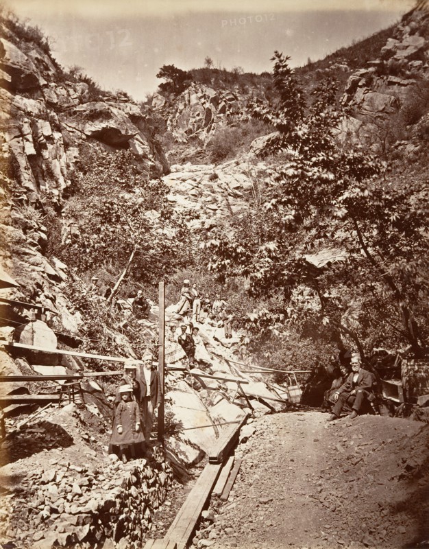 Hot Sulphur Springs, Santa Barbara, 1876, printed ca. 1876.
