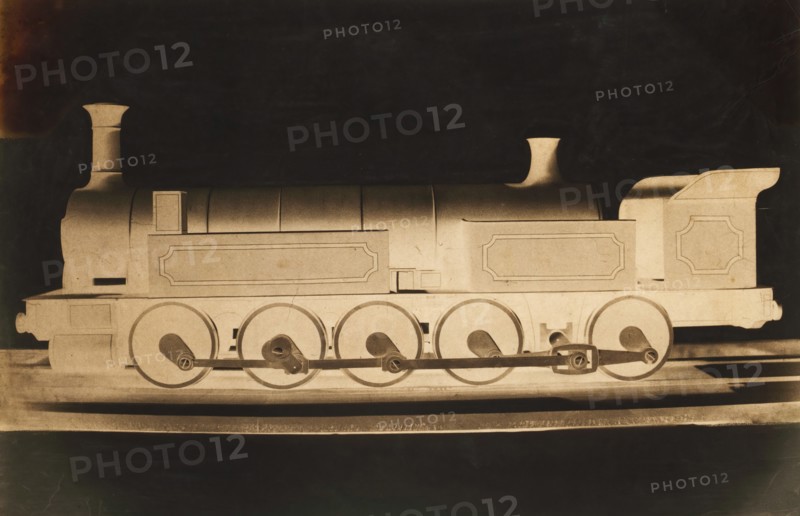 [Model of a P.L.M. Locomotive], ca. 1855.