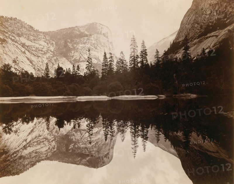 Mirror Lake, Valley of the Yosemite, 1872.