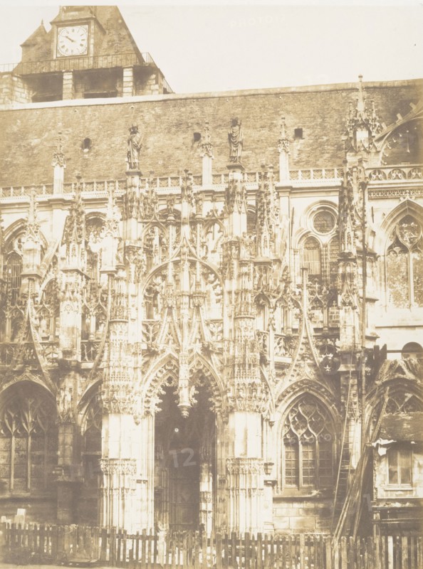 Portail de la Cathédrale de Louviers, 1852-54.