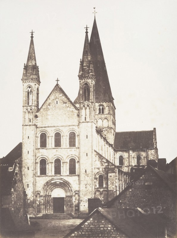 Saint-Georges de Boscherville, près Rouen, 1852-54.