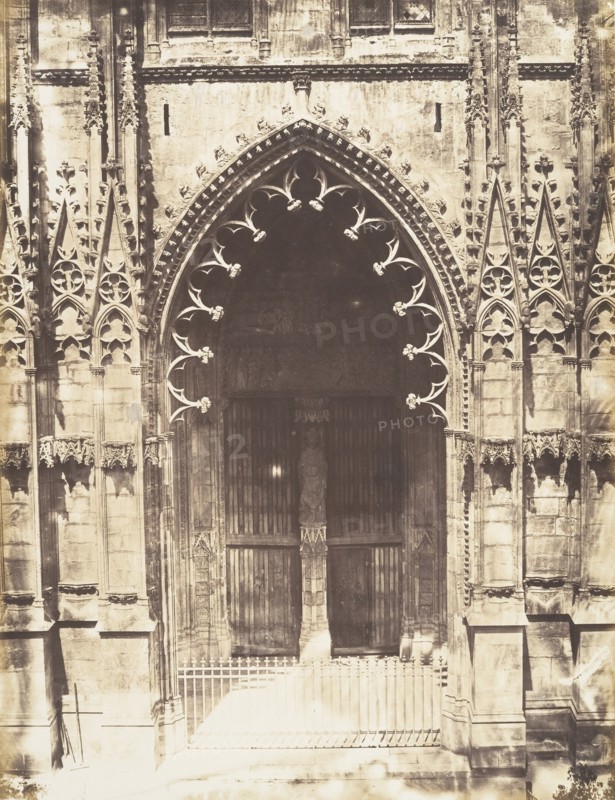 Portail des Marmousets, Saint-Ouen de Rouen, 1852-54.