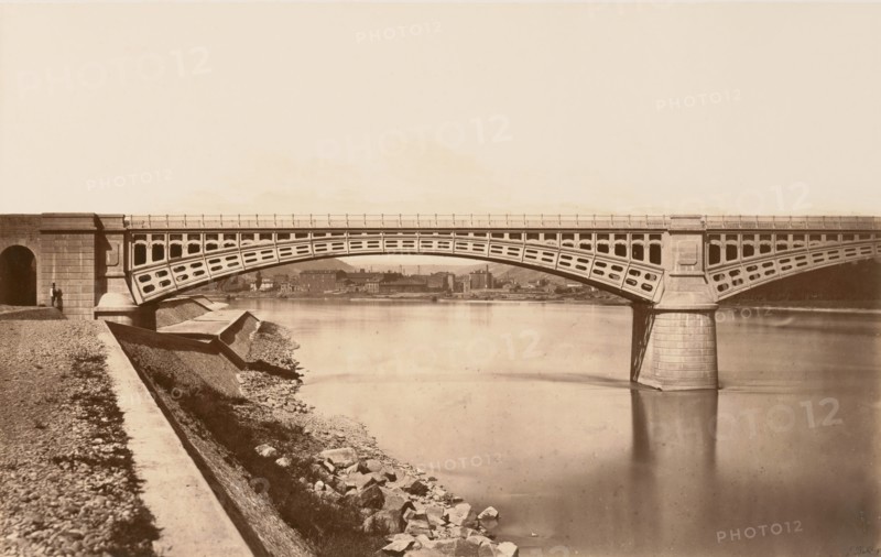 Givors, Viaduc, ca. 1861.