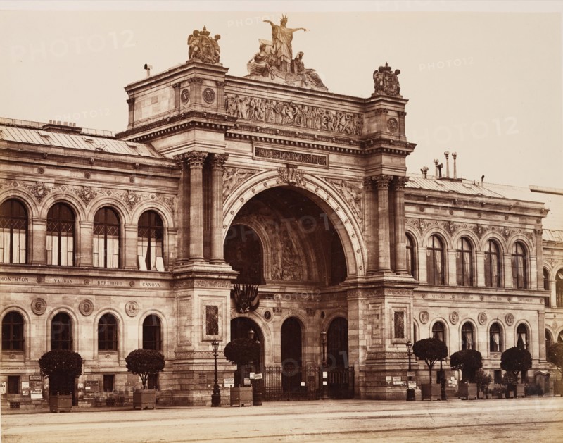 Palais de l'Industrie, 1850s-60s.