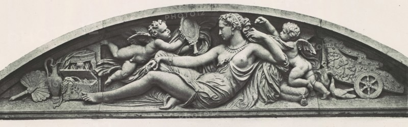 Palais du Louvre et des Tuileries, motifs de décorations tirés des constructions éxécutées au nouveau Louvre et au palais des Tuileries ..., tomes I / II, 1850s-70s.