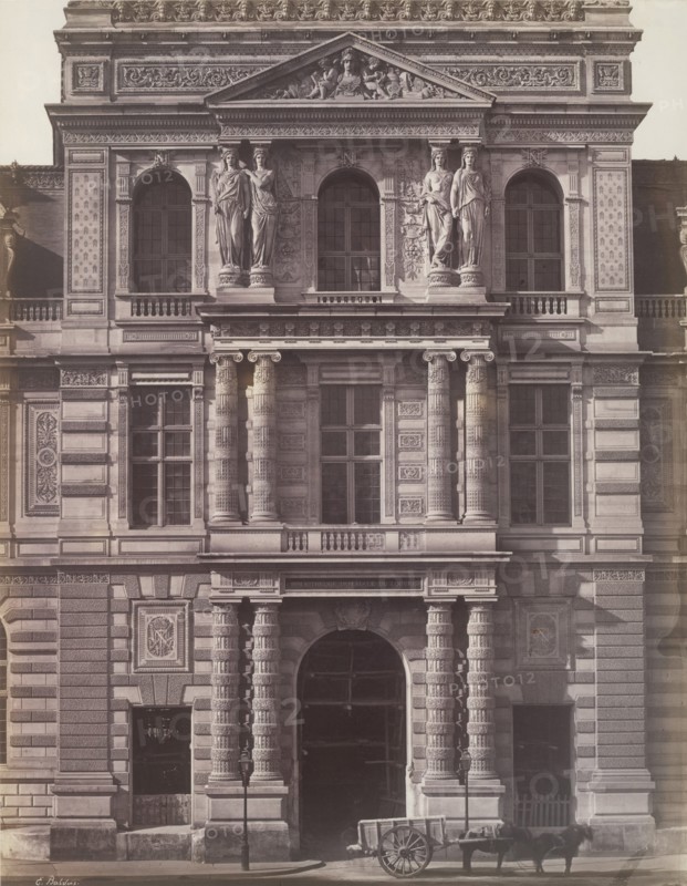 [Imperial Library of the Louvre], 1856-57.