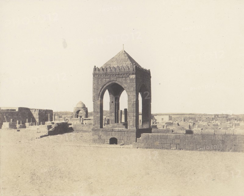 Le Kaire, Cimetière des Mamelouks, 1851-52, printed 1853-54.
