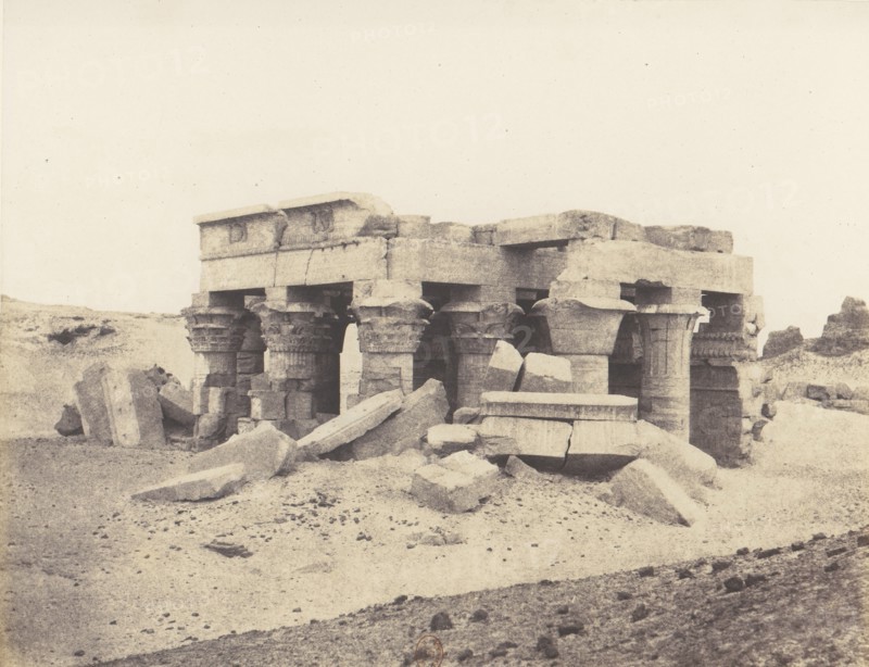 Kôm-Ombou (Ombos), Vue Générale des Ruines, 1851-52, printed 1853-54.