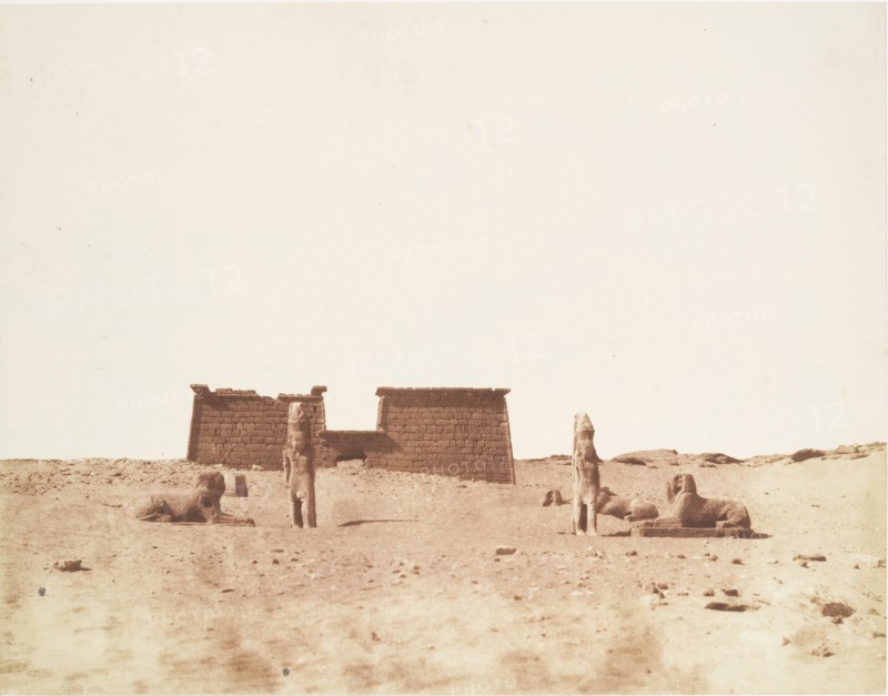 Sébôuah, Vue Générale du Temple, published 1851.