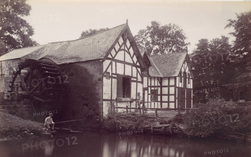Wrexham, Rossett Mill, 1870s.