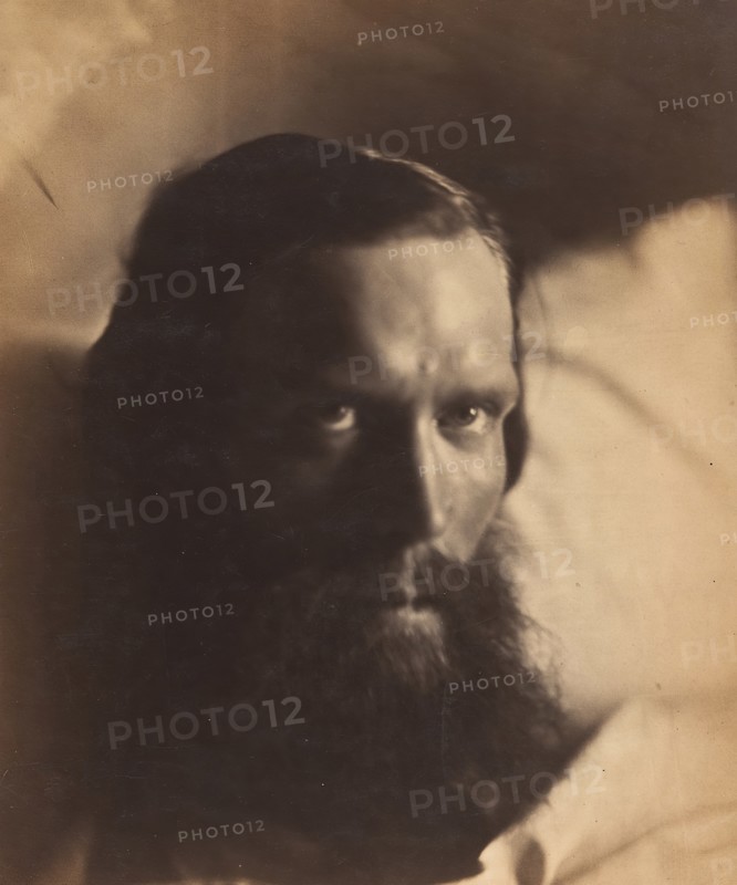 Philip Stanhope Worsley, 1866. An Oxford-educated poet who translated the Odyssey and part of the Iliad into Spenserian verse, Worsley died of tuberculosis at the age of thirty. Cameron?s portrait, made the year of his death, vividly conveys the intensity of Worsley?s intellectual life and something of its tragedy.