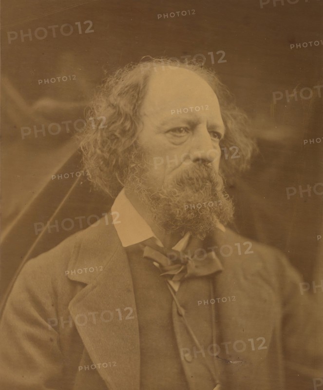 Alfred, Lord Tennyson, ca. 1865.