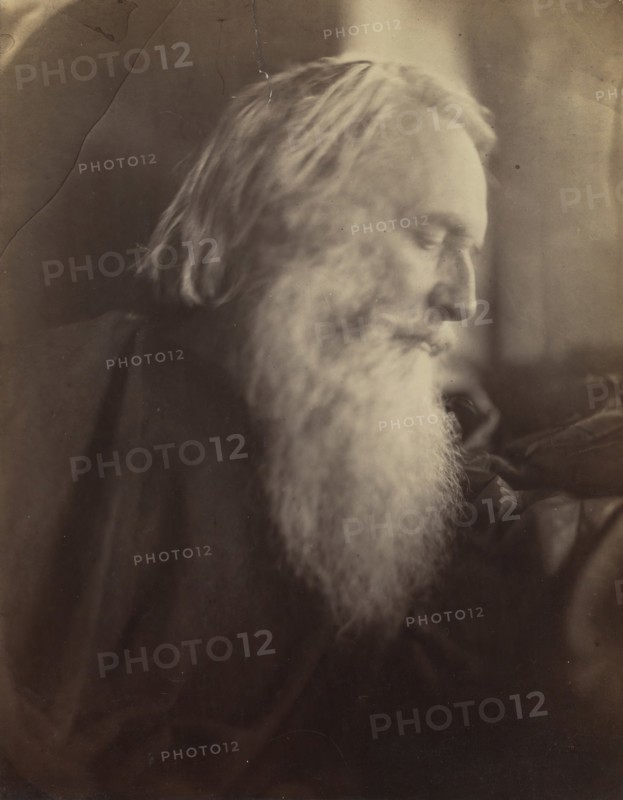 Henry Taylor, 1864. In addition to a distinguished career in civil service, Taylor was a widely recognized poet and playwright and Julia Margaret was an enthusiastic admirer of his work. He was among her most frequent photographic models.