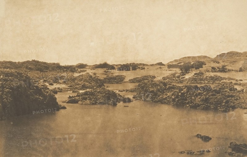 Vue prise à la Seconde Cataracte, March 1850.