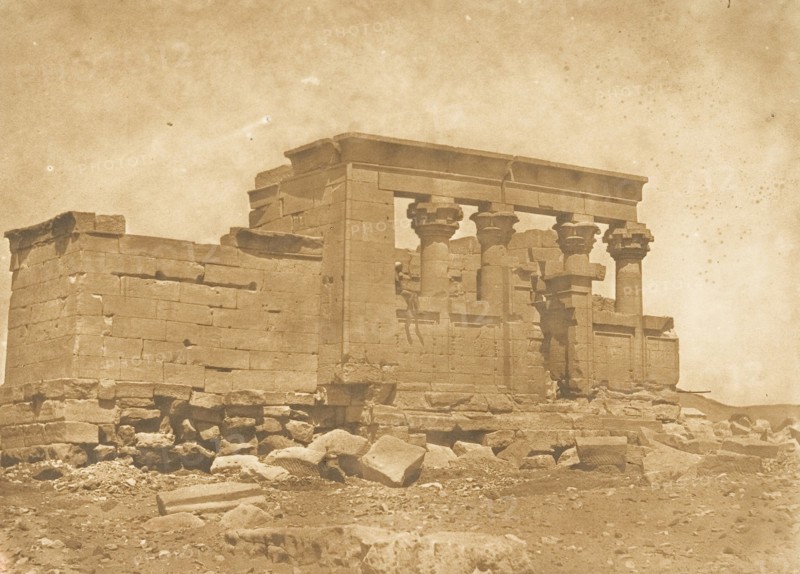 Pronaos du Temple de Déboude (Parembole), April 10, 1850.