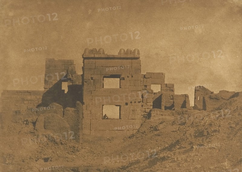 Pavillon ou Gynecée de Rhamsès-Meiamoun, à Médinet-habou, 1849-50.