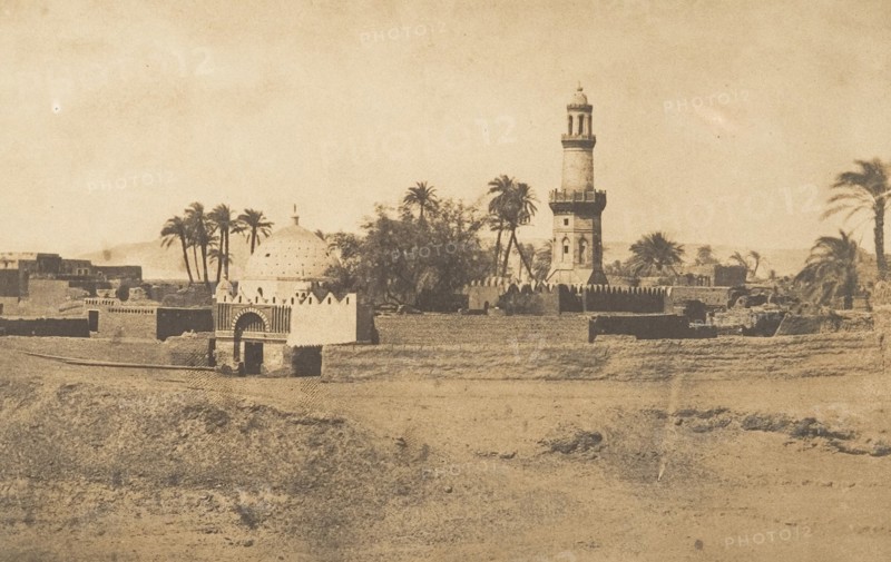 Mosquée d'El-Arif et Tombeau de Mourad-Bey, à Souhadj, 1849-50.