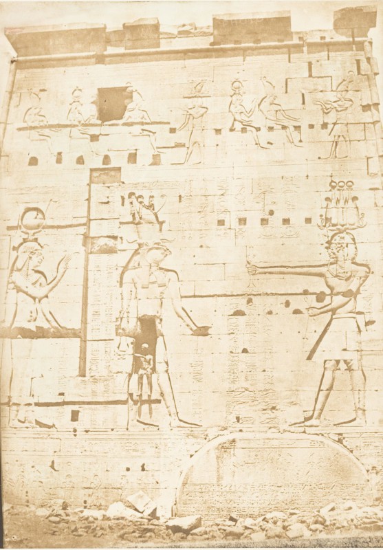 Second Pylone du Temple d'Isis, à Philae, April 13, 1850.