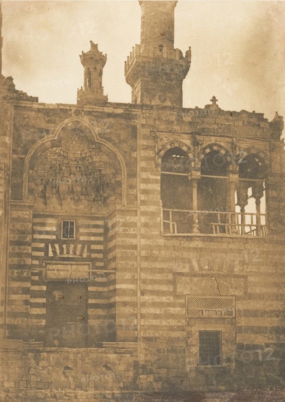 Entrée du Tombeau de Sultan Bezkouk, au Kaire, December 1849-January 1850.