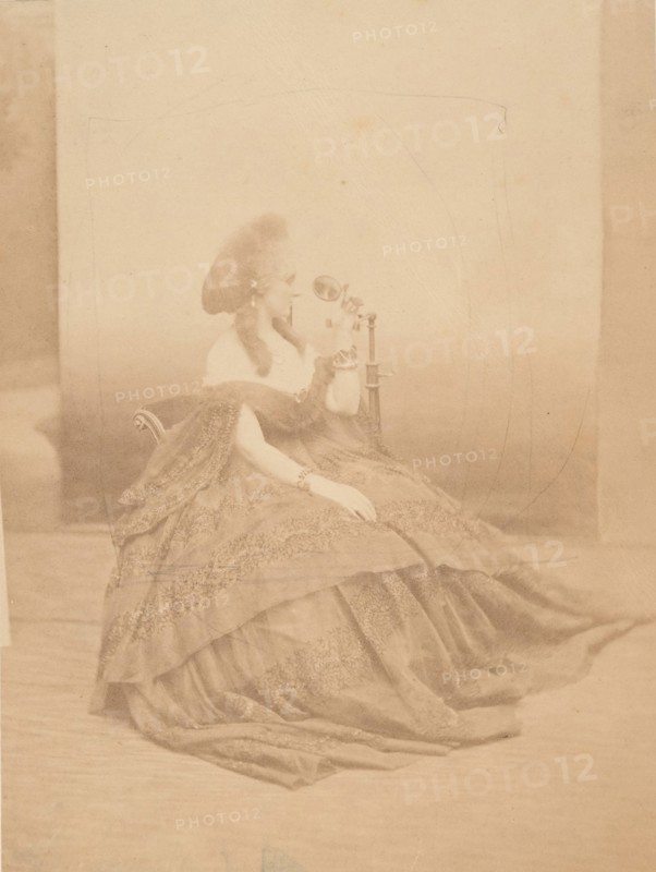 Les yeux mirés, 1860s.