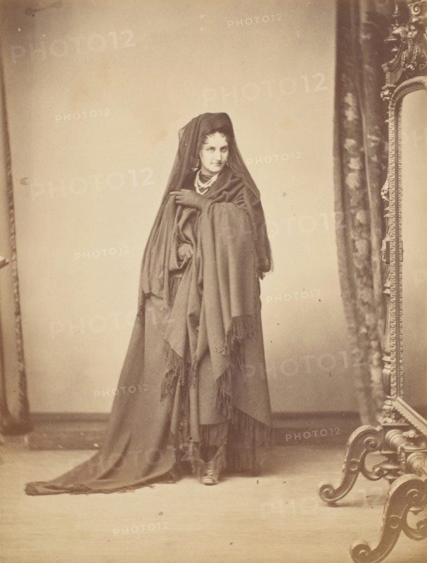 Série à la Ristori, 1860s.