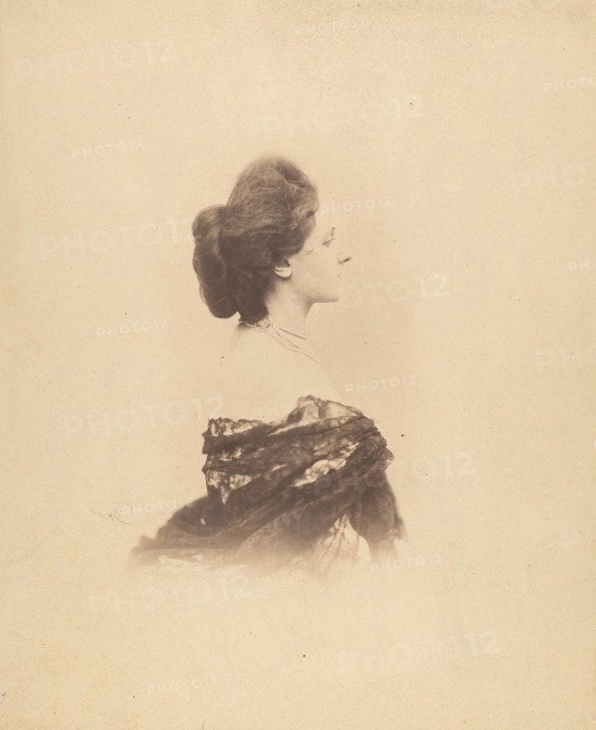 [Profile with Chignon, Large], 1859.