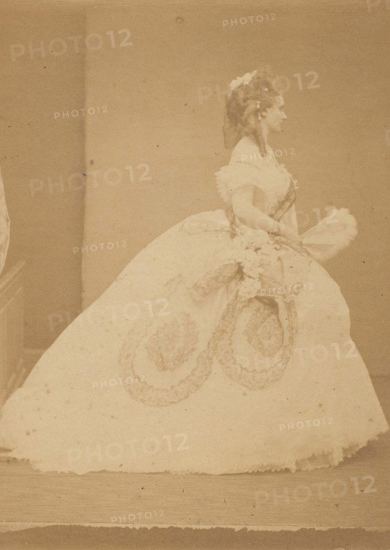 Le noeud de dentelle. "Ritrosetta", 1860s.