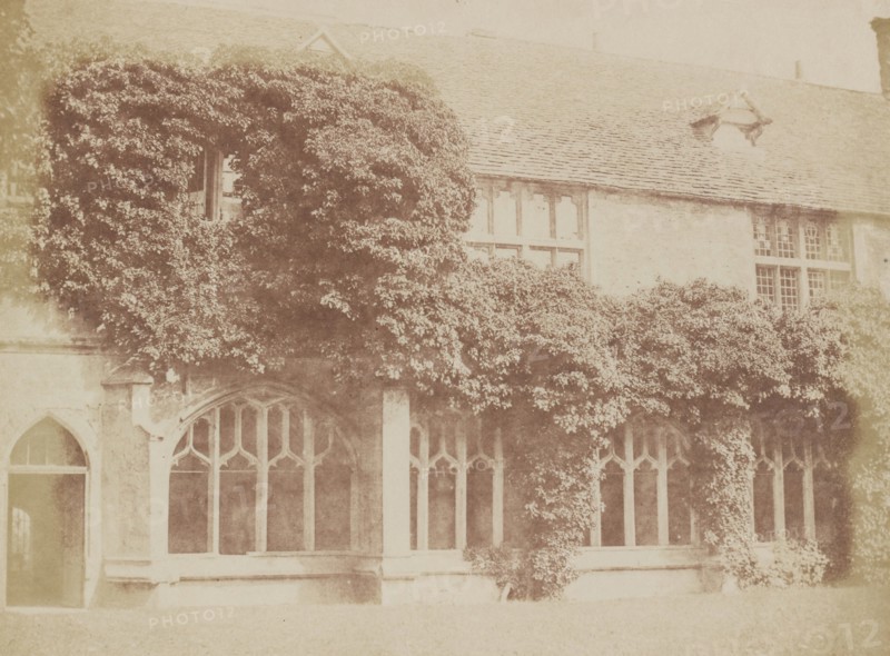 Cloisters of Lacock Abbey, 1842.