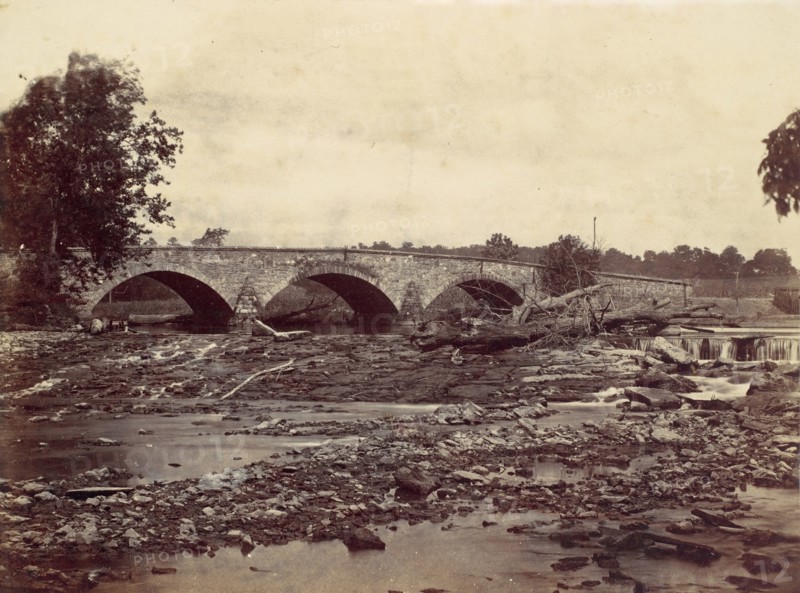 Antietam Bridge, On the Sharpsburg and Boonsboro Turnpike, No. 2, September 1862, 1862.