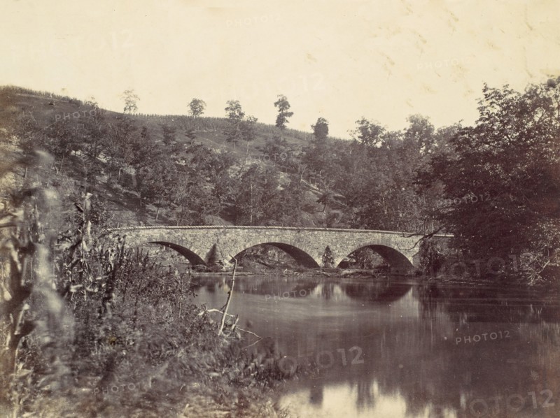 Antietam Bridge, On the Sharpsburg and Boonsboro Turnpike, No. 1, September 1862, 1862.