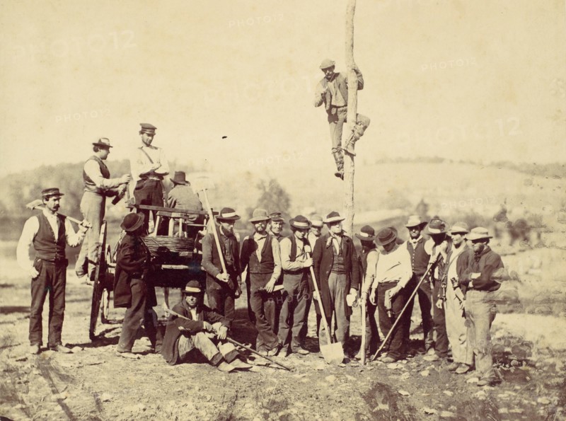 Military Telegraphic Corps, Army of the Potomac, Berlin, October 1862, 1862.