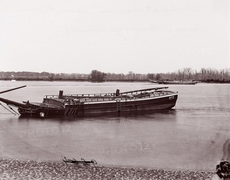 Deep Bottom, James River, 1864. Formerly attributed to Mathew B. Brady.