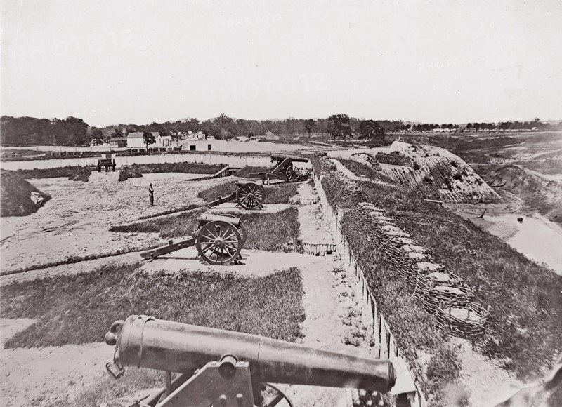 Cannon, 1861-65. Formerly attributed to Mathew B. Brady.